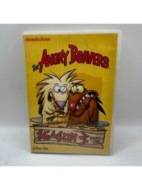The Angry Beavers Season 3 Part One Nickelodeon Animated Series 2 Disc DVD Set